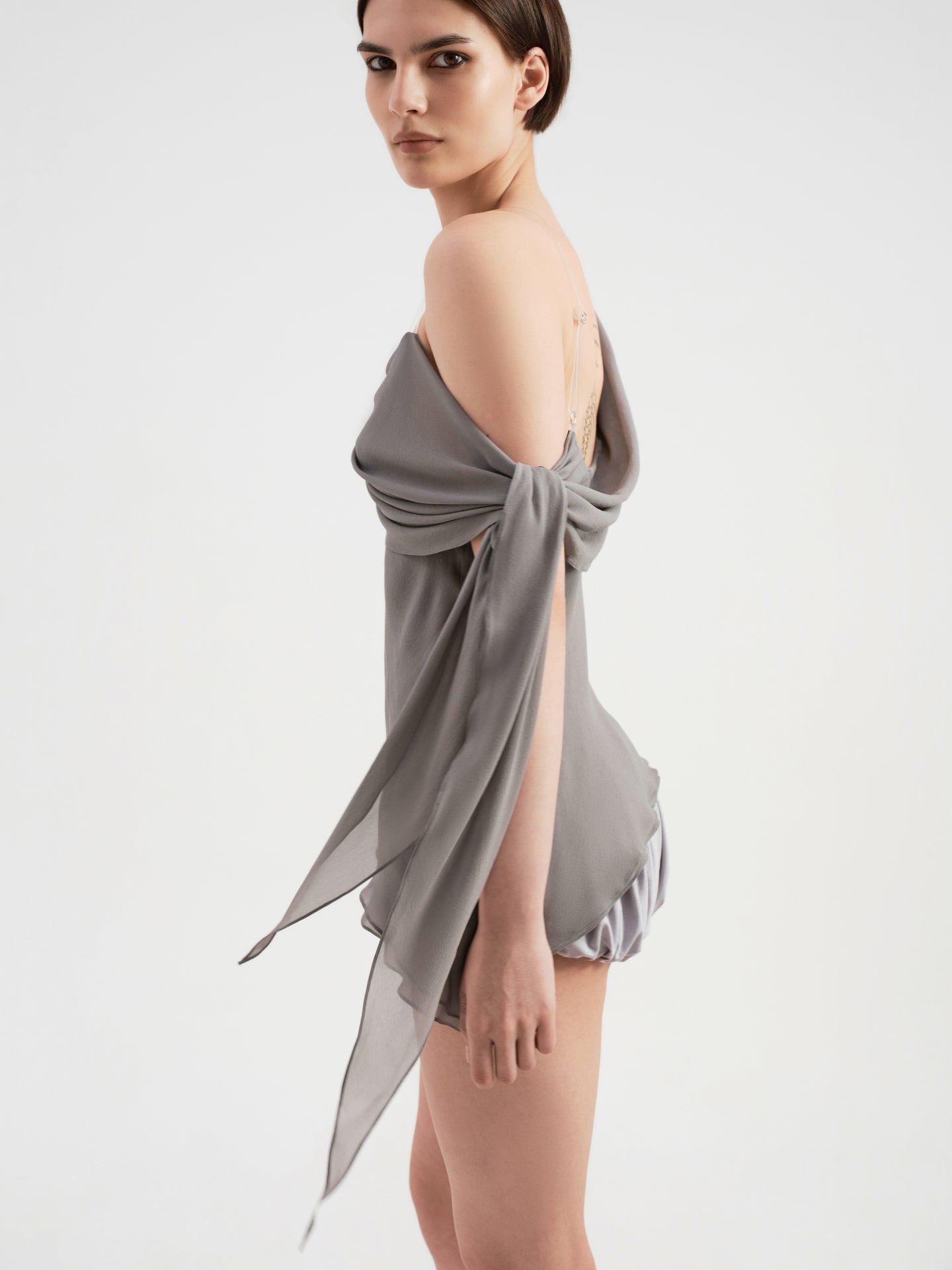 Mara Top in Grey