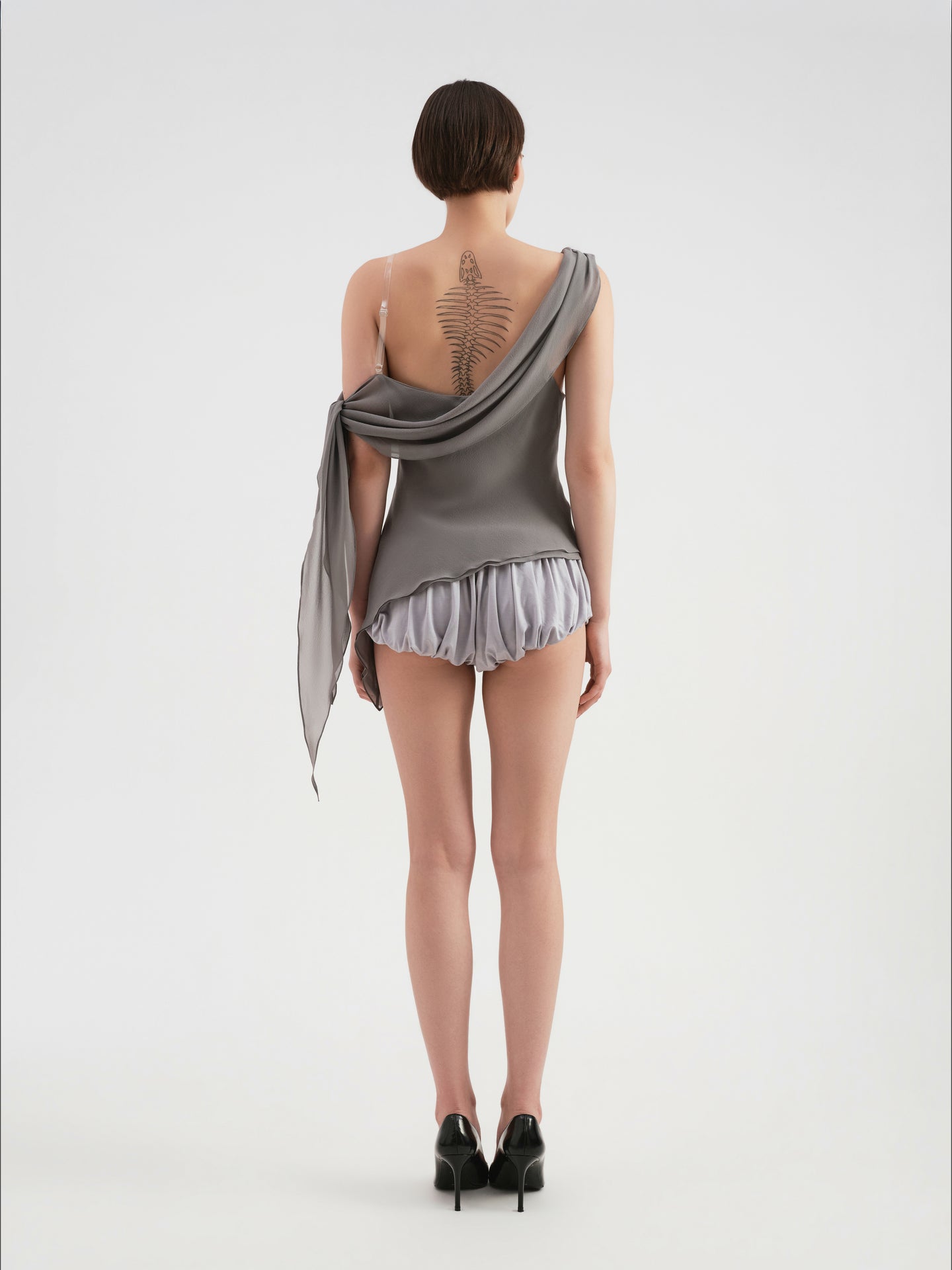 Mara Top in Grey