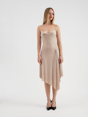 Vesna Dress in Nude