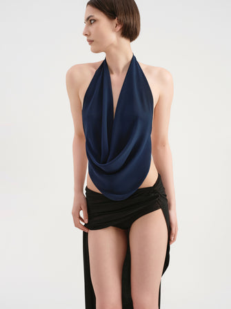 Bogdana Top in Navy