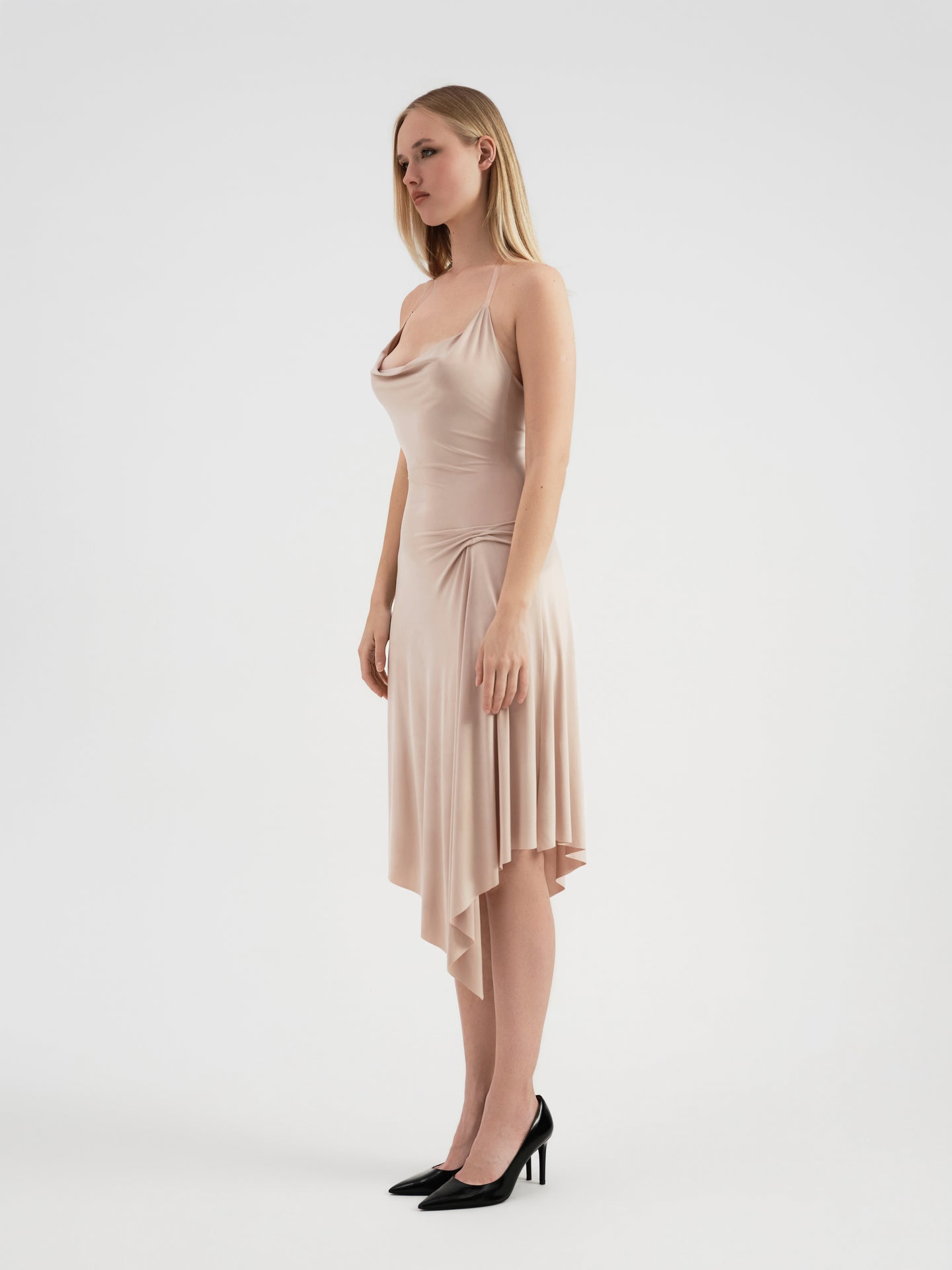 Vesna Dress in Nude