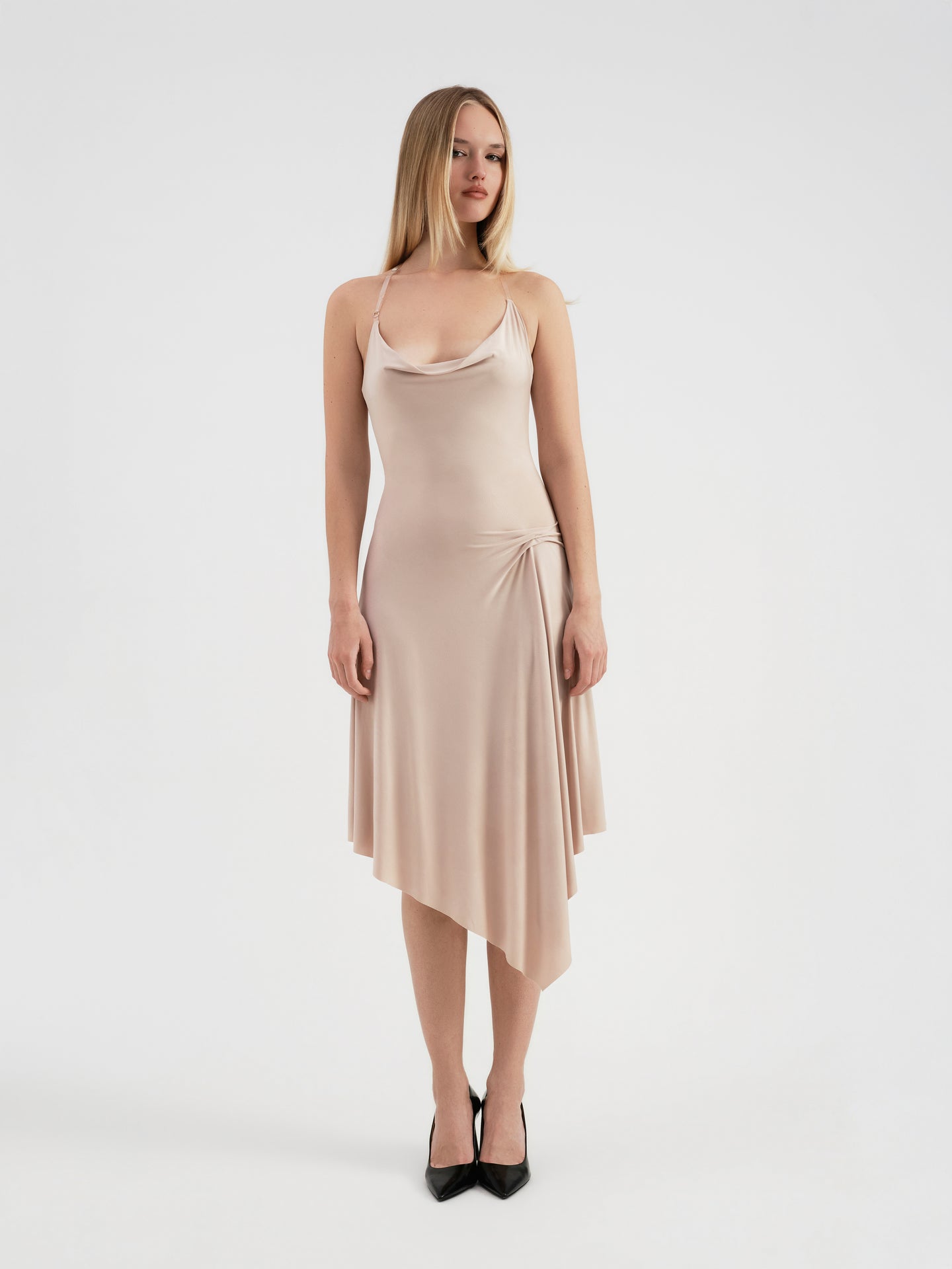 Vesna Dress in Nude