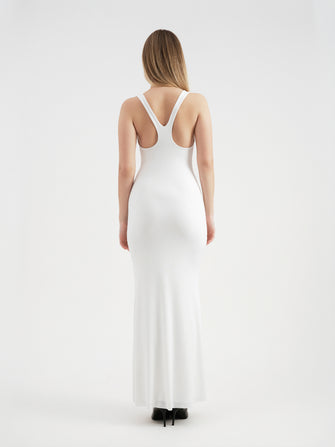 Navka Dress in White