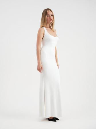 Navka Dress in White