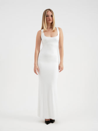 Navka Dress in White