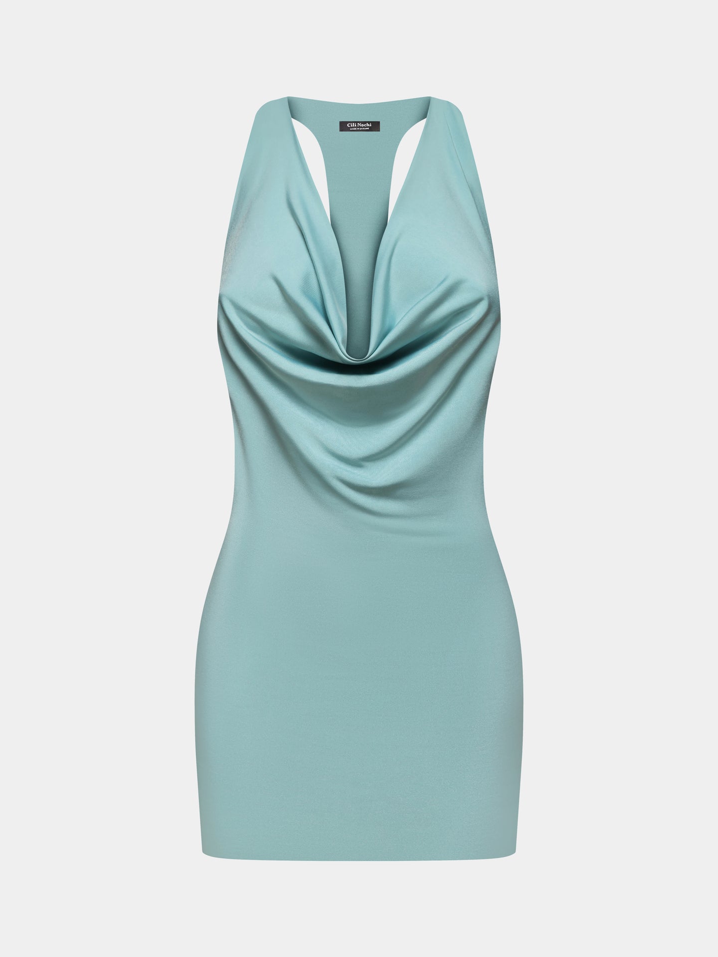 Lada Dress in Aqua Haze