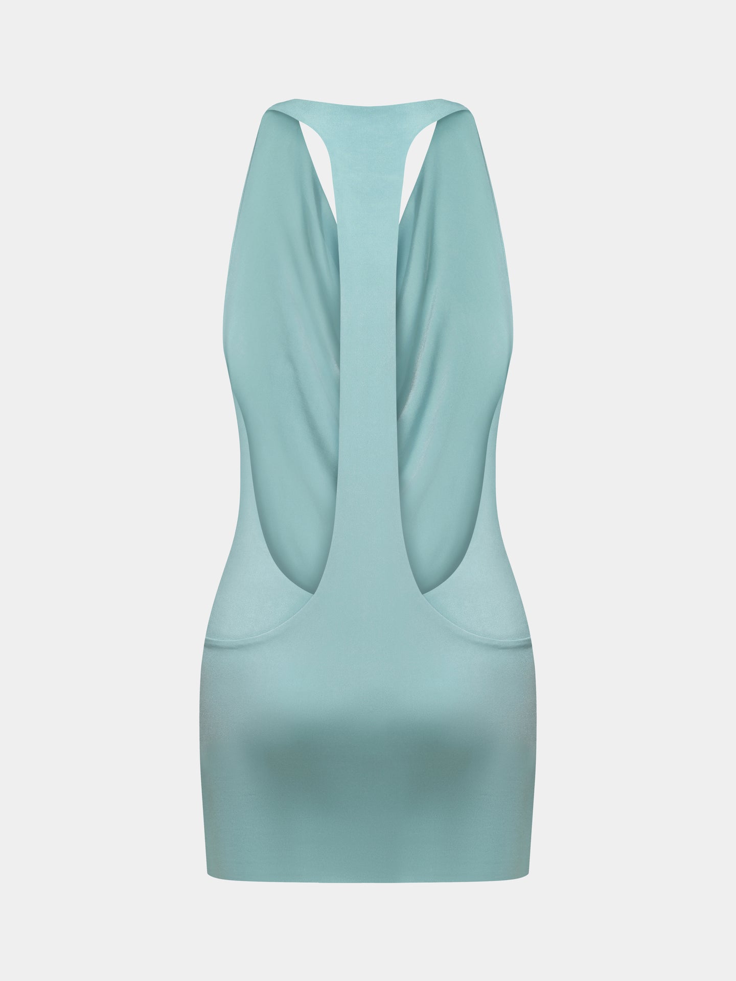 Lada Dress in Aqua Haze