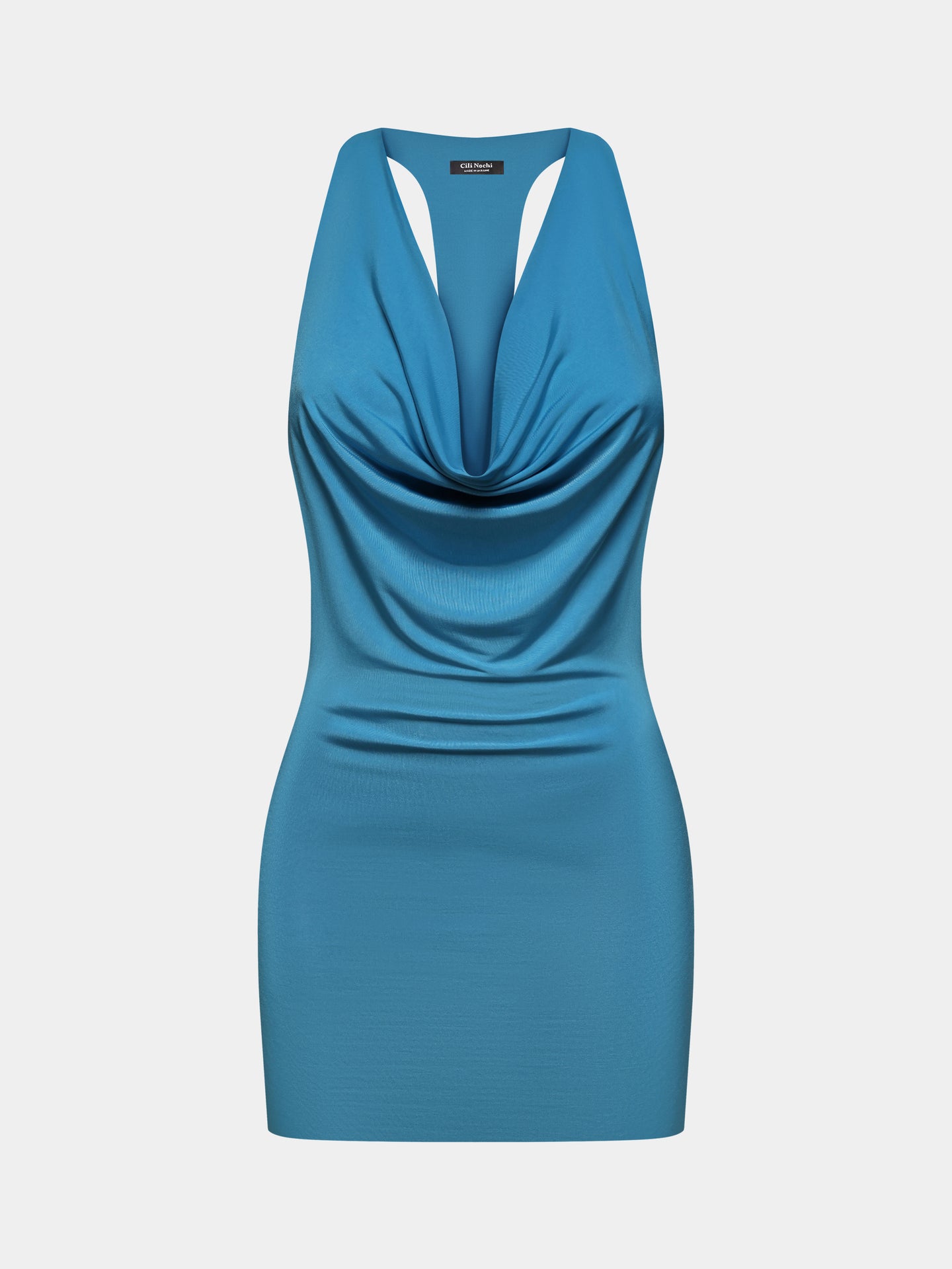 Lada Dress in Santorini Blue