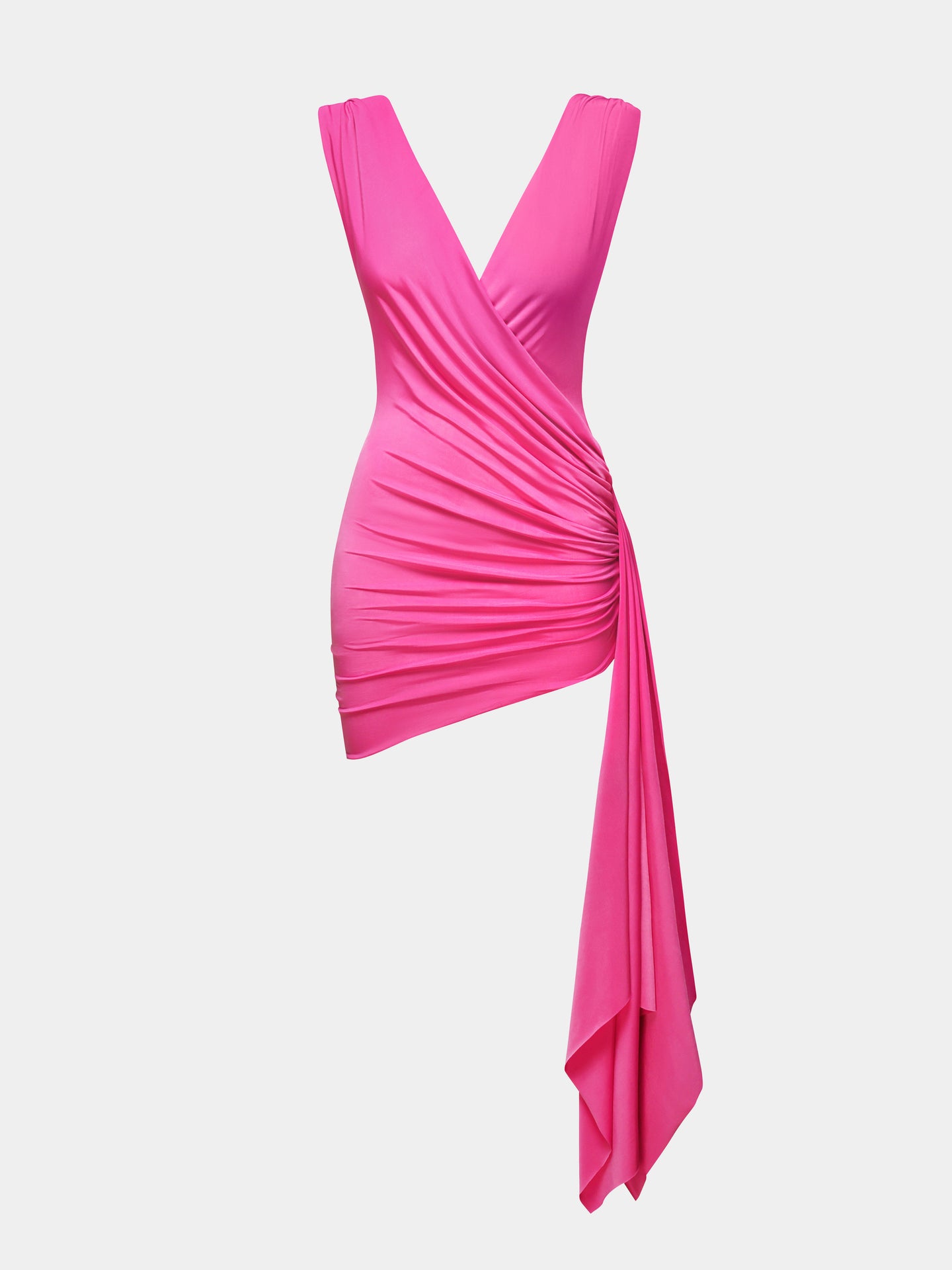 Marena Dress in Fuchsia
