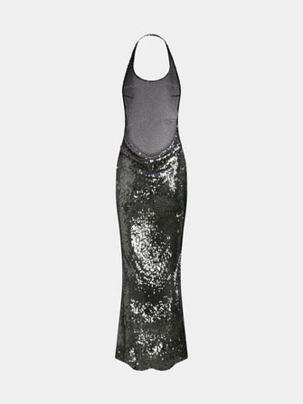 Selini Dress in Silver