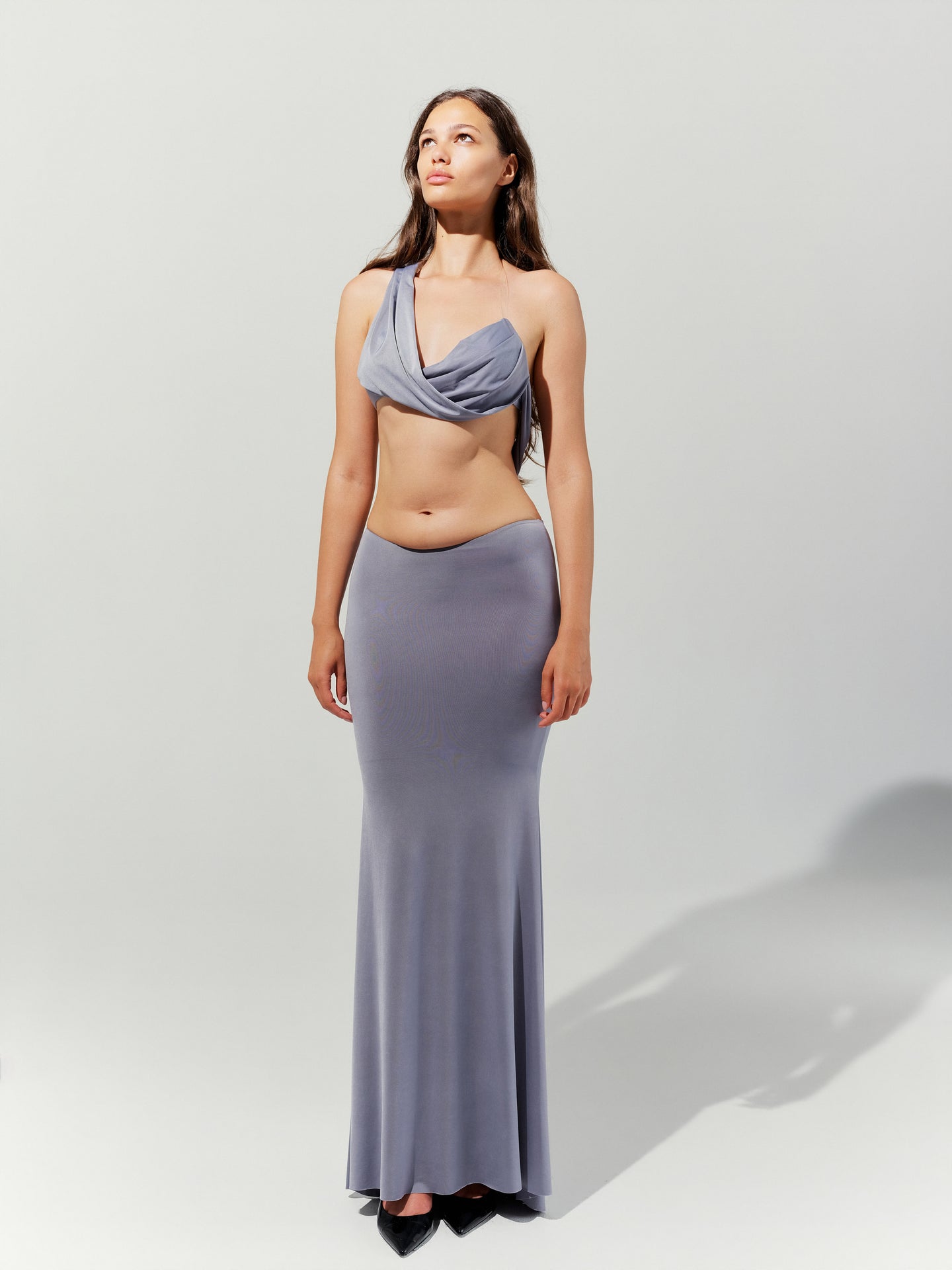 Dolya Skirt in Dusk Blue