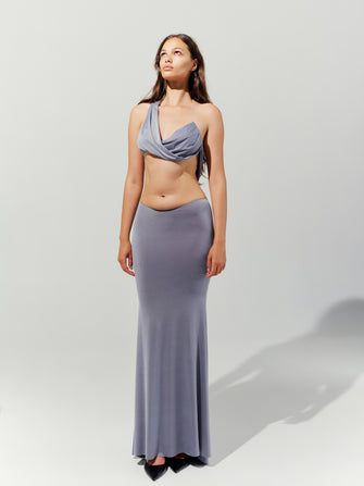 Dolya Skirt in Dusk Blue