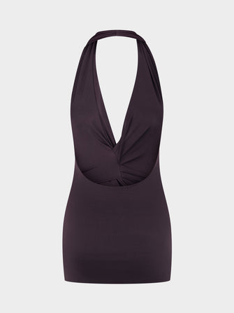 Athena Top in Dark Chocolate