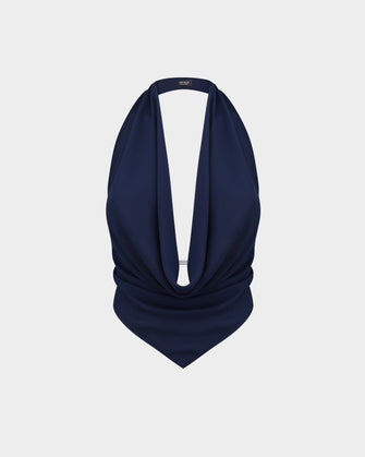 Bogdana Top in Navy