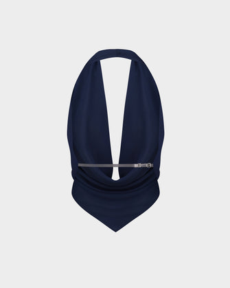Bogdana Top in Navy