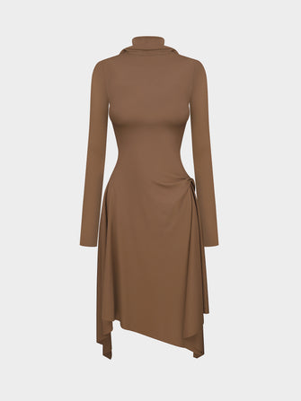 Bozhena Dress in Khaki
