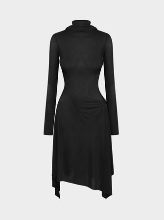 Bozhena Dress in Black