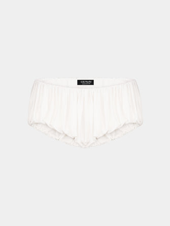 Zirka Shorts in Cream White