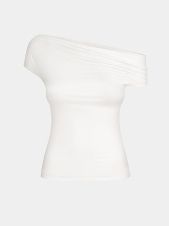 Zirka Top in Cream White