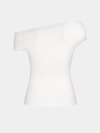 Zirka Top in Cream White